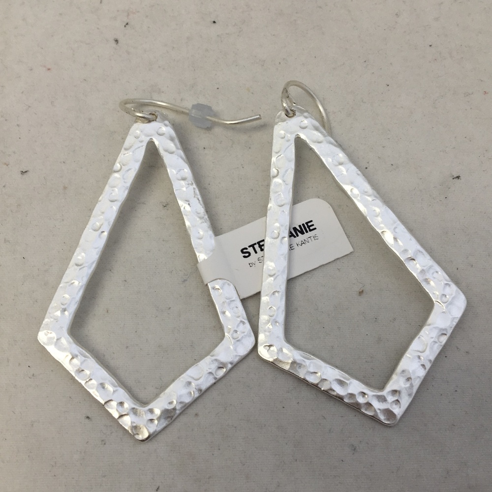 Stephanie Kantis Silver-Tone Flight Earring SKE 67